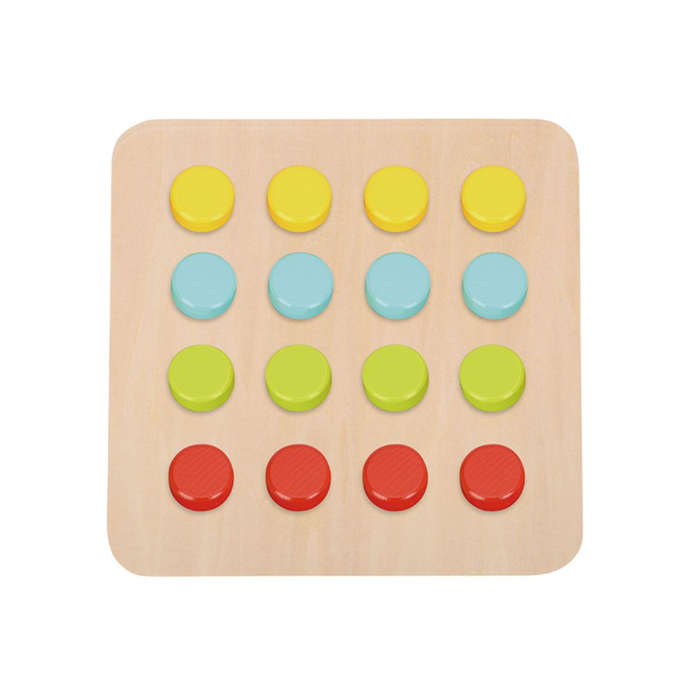 Дървена бебешка мозайка, Цветове в градината