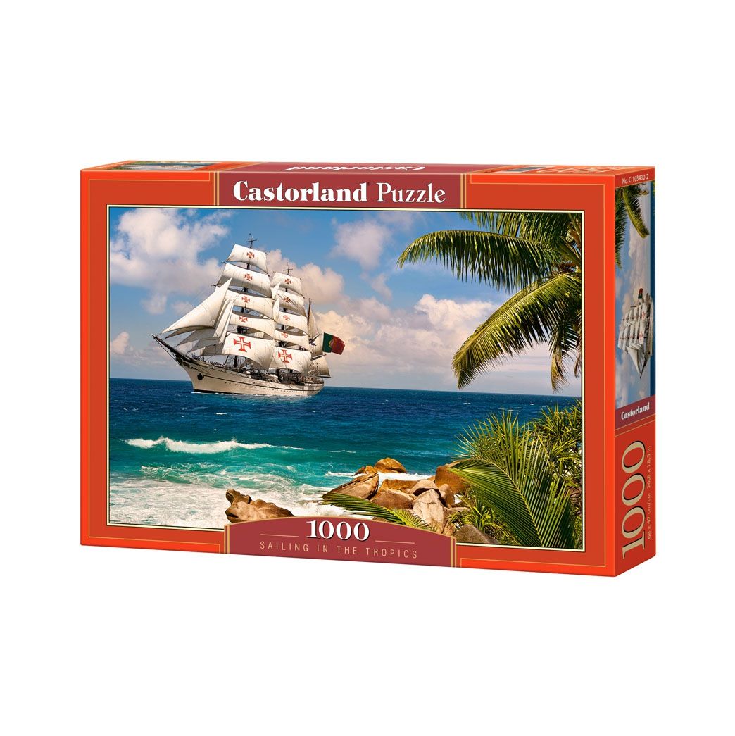 Castorland, Плаване в тропиците, пъзел 1000 части