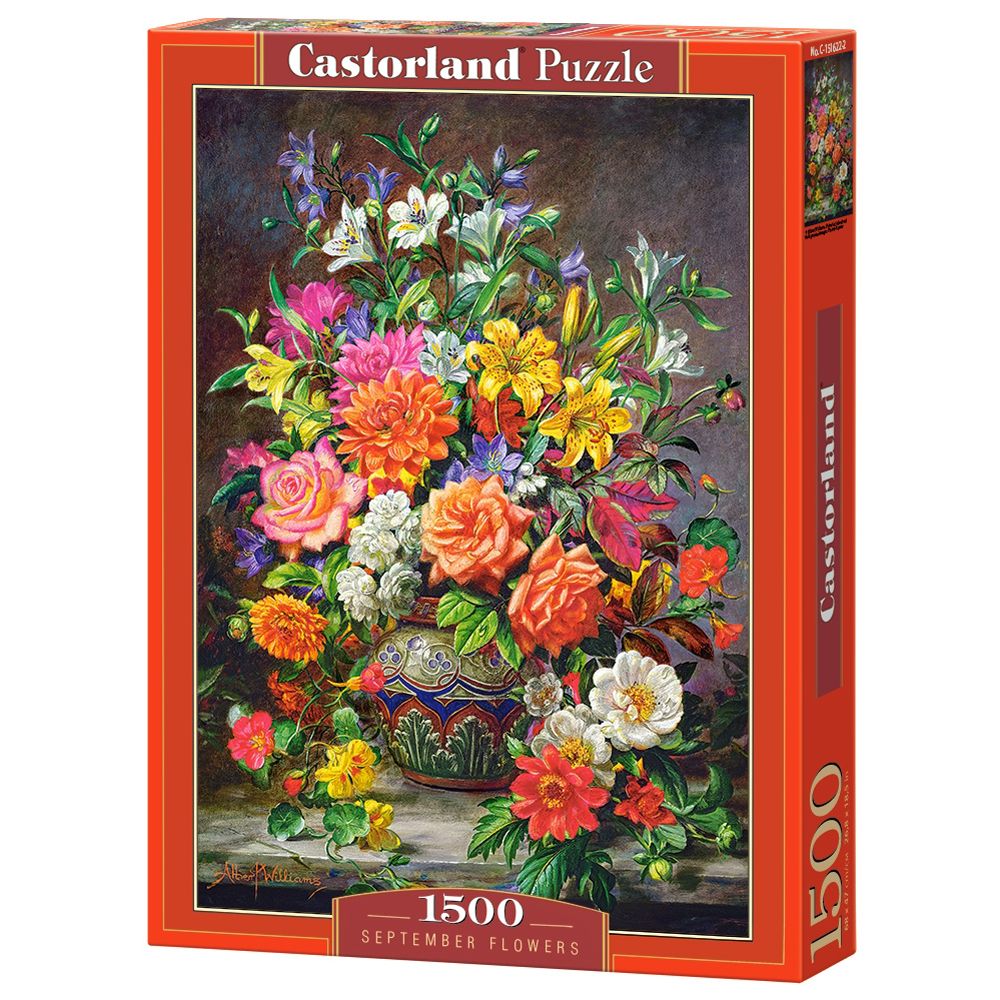 Castorland, Есенни цветя, Албърт Уилямс, пъзел 1500 части