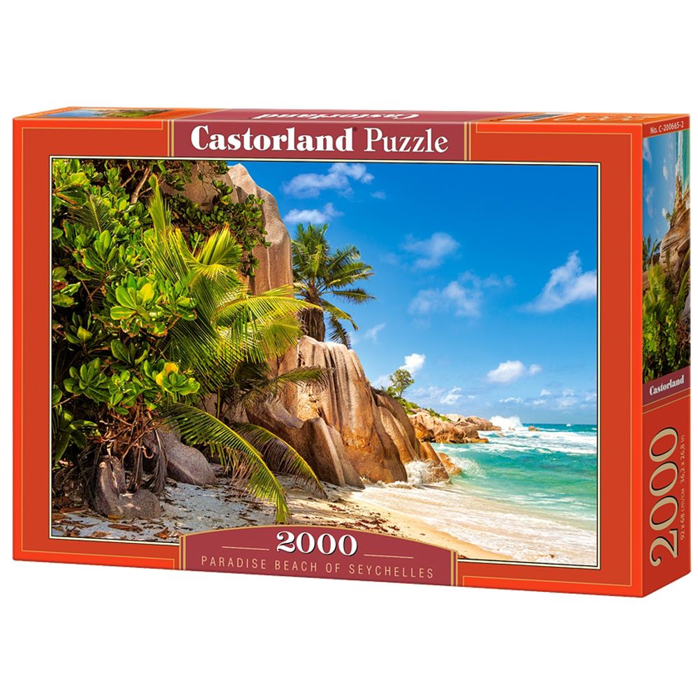 Castorland, Парадайз Бийч на Сейшелите, пъзел 2000 части