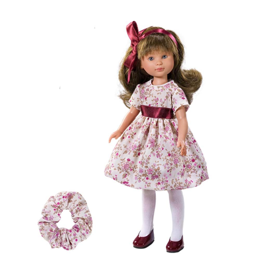 Asi, Кукла Силия, с рокля на цветя, 30 см