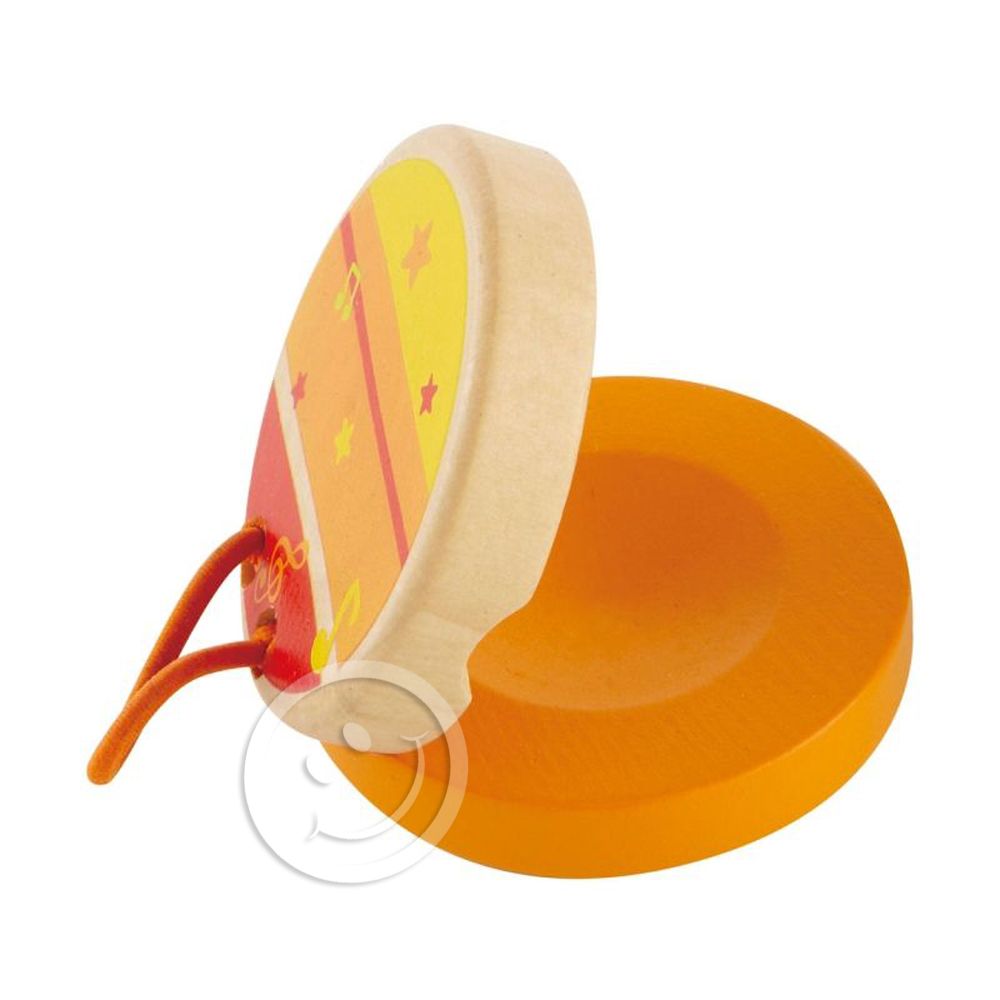 Hape, Дървени кастанети, Оранжеви