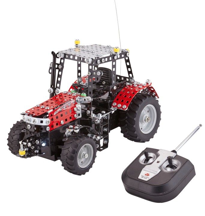 Метален конструктор, Трактор Massey Ferguson, с радио контрол,