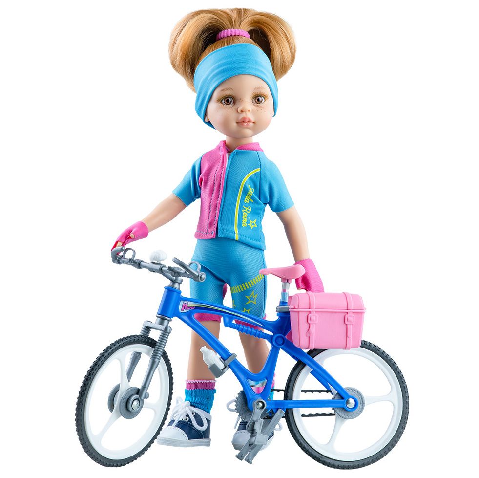 Las Amigas, Кукла Даша, Колоездач,  32 см, Paola Reina