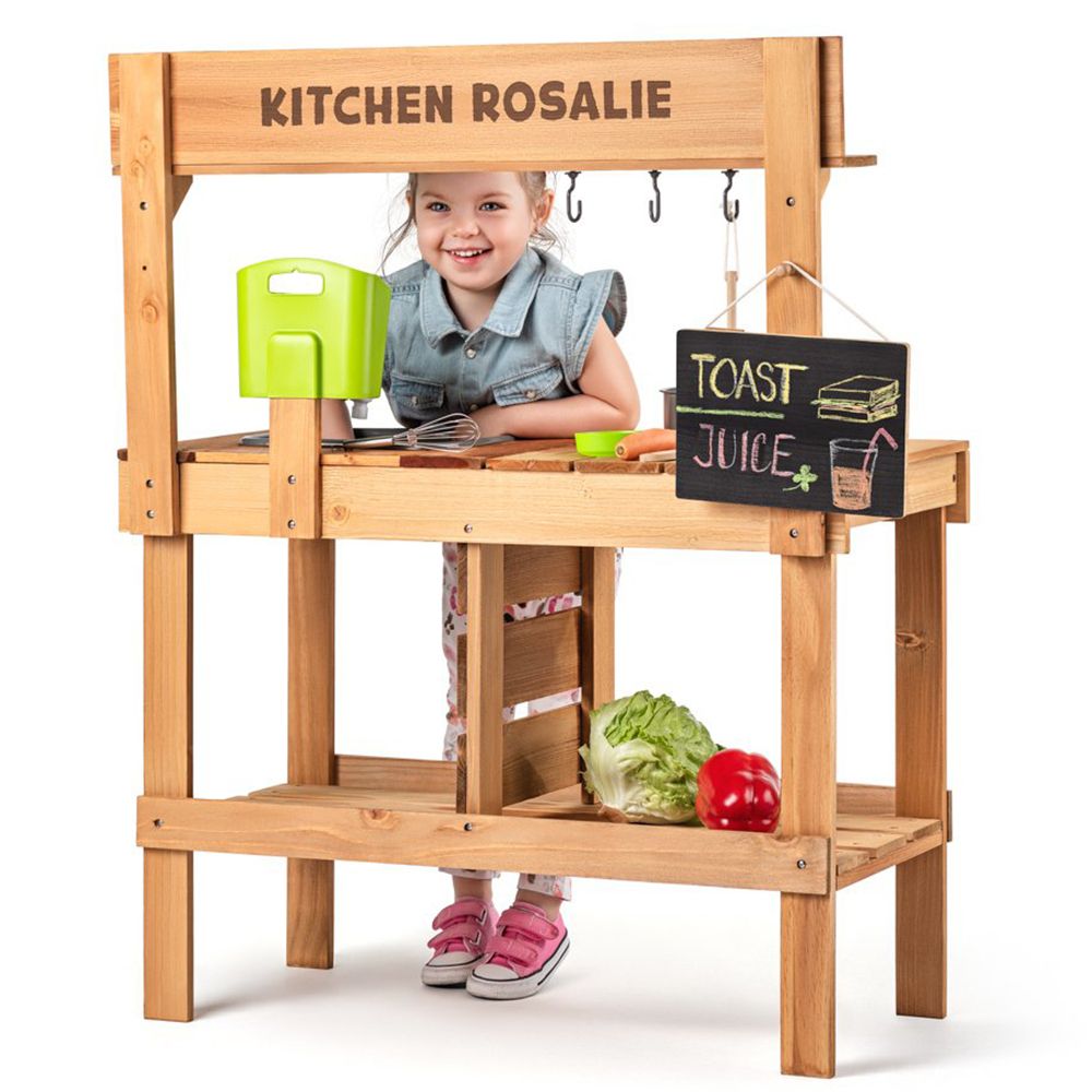 Дървена ЕКО кухня за градината, Розали