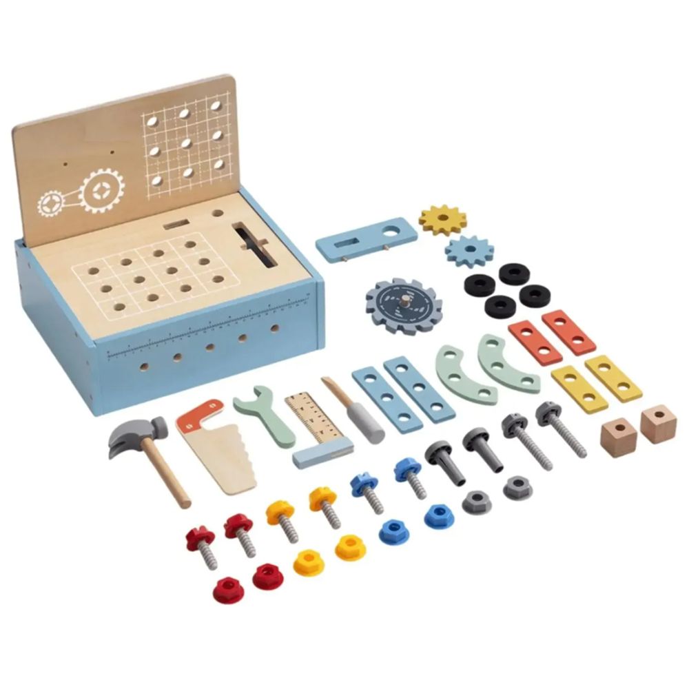 Дървена настолна детска работилница