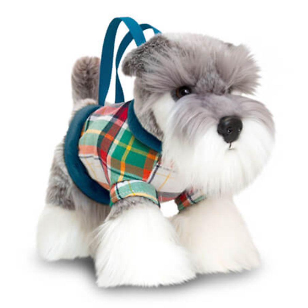 Keel Toys, Плюшена играчка, Куче-чантичка, Шнауцер, 30 см