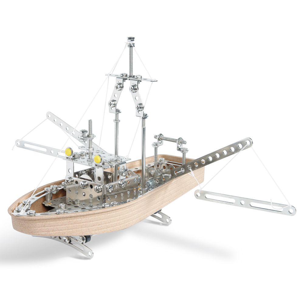Метален конструктор, Лодка - 3 модела, 290 части