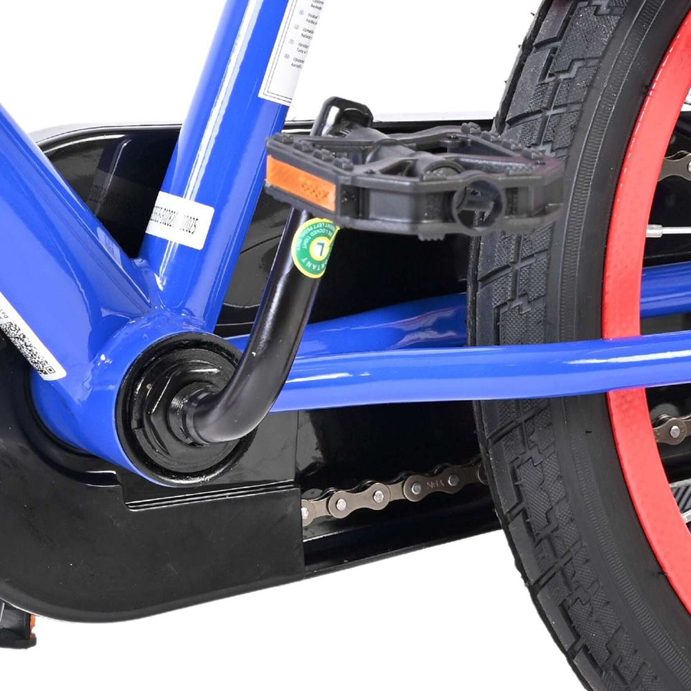 Детски велосипед с помощни колела, Sonic, 16 инча