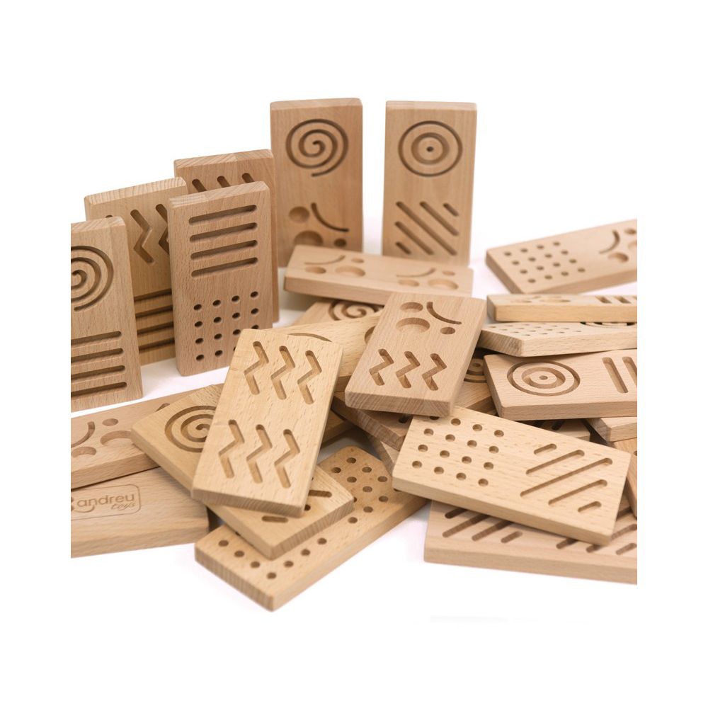 Andreu toys, Дървено сензорно домино, Гигант