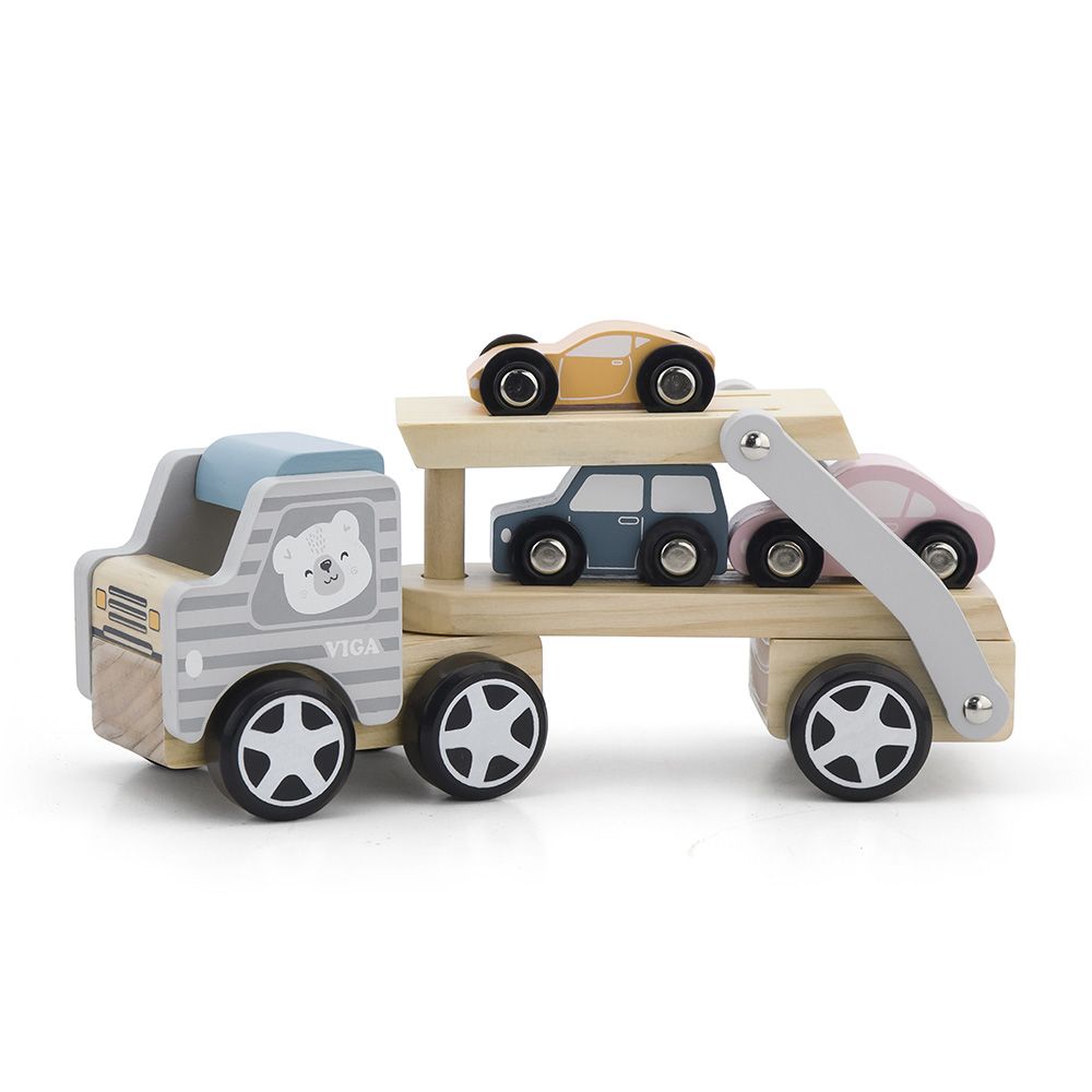 Viga toys, Дървен автовоз, Полярно сияние
