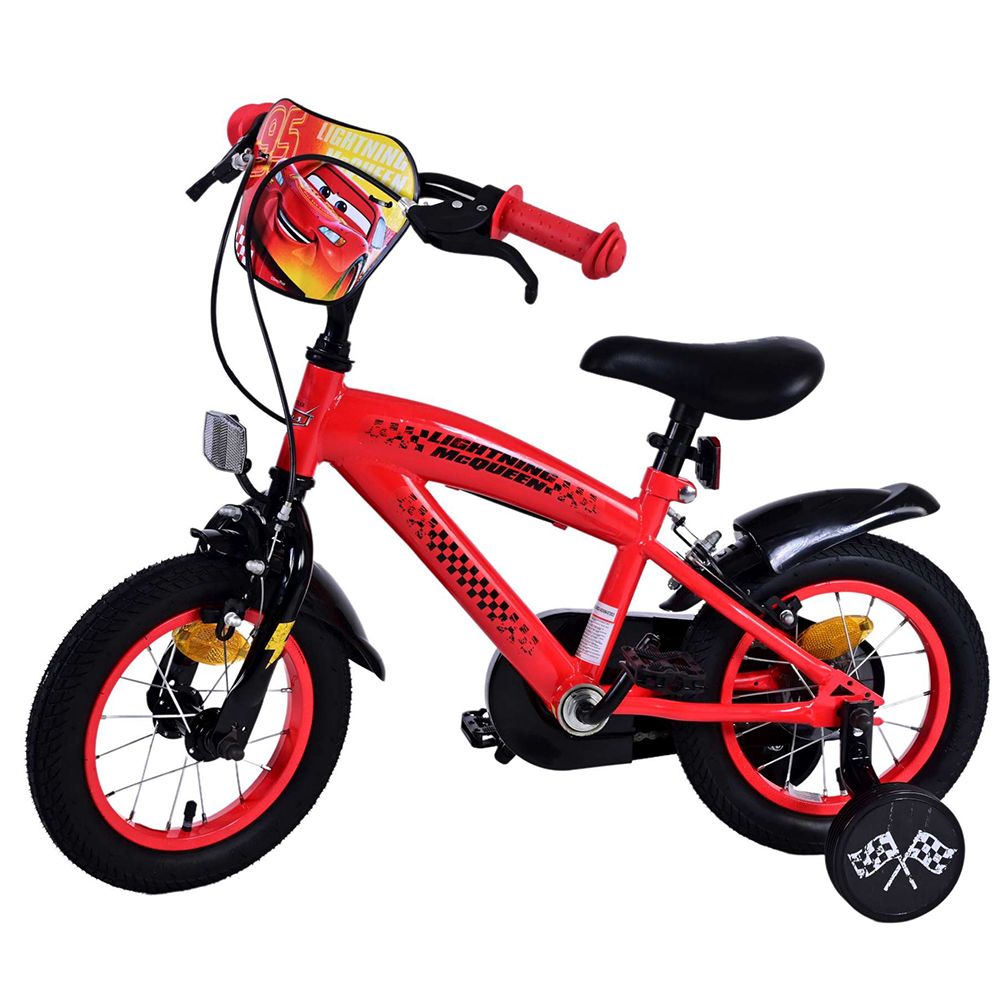 Детски велосипед с помощни колела, Дисни Колите II, 12 инча