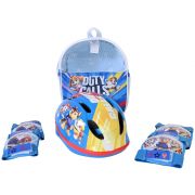 Детски комплект каска и протектори, Пес Патрул