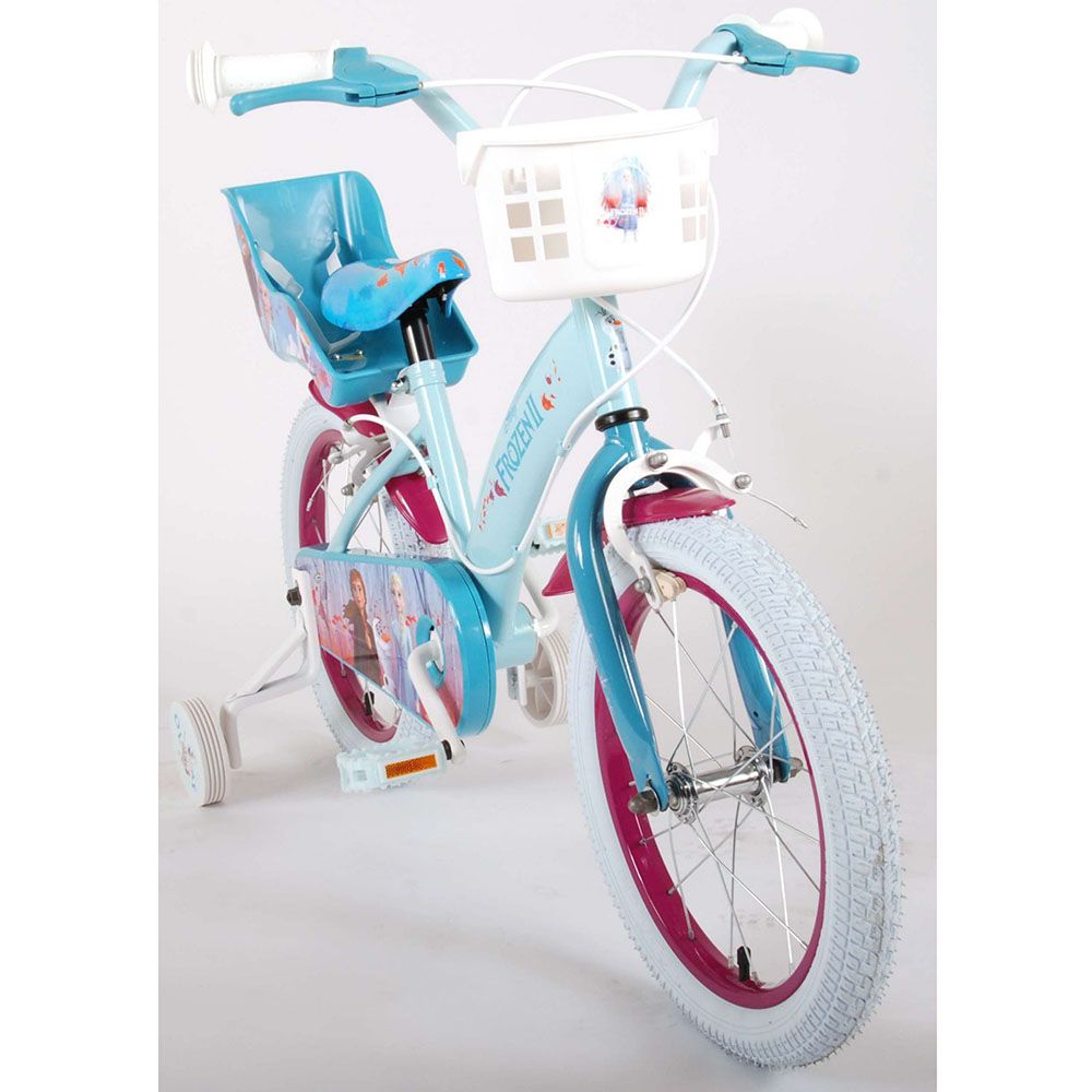 Детски велосипед с помощни колела Дисни Frozen 2, 16 инча