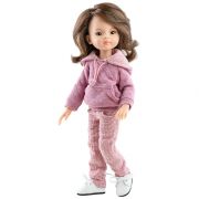 Кукла Лиу, в топли дрешки, 32 см