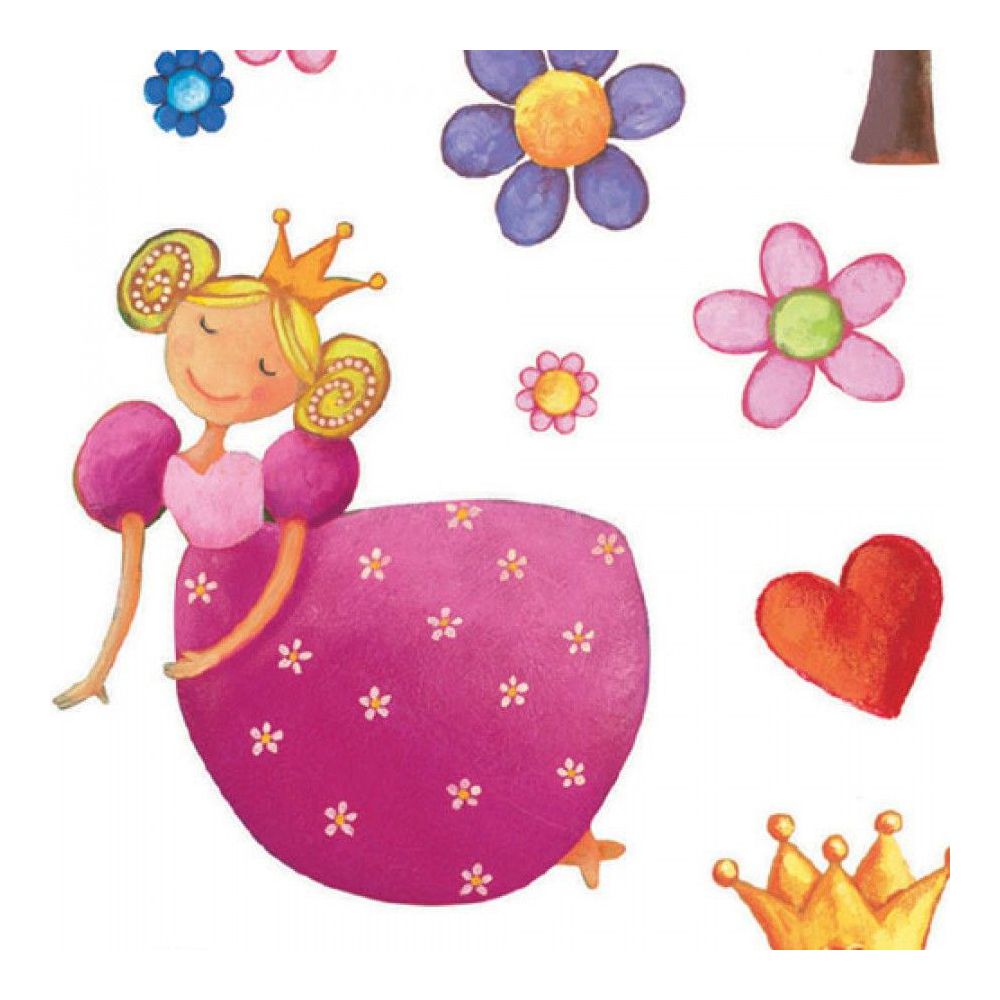 Детски стикери, Дворът на принцесата
