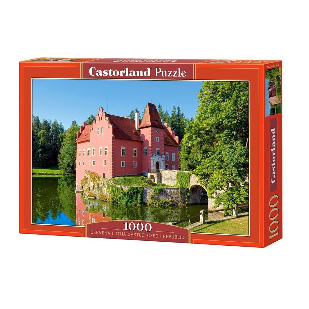Castorland, Замъкът Цървена Лота, Чешка Република, пъзел 1000 части