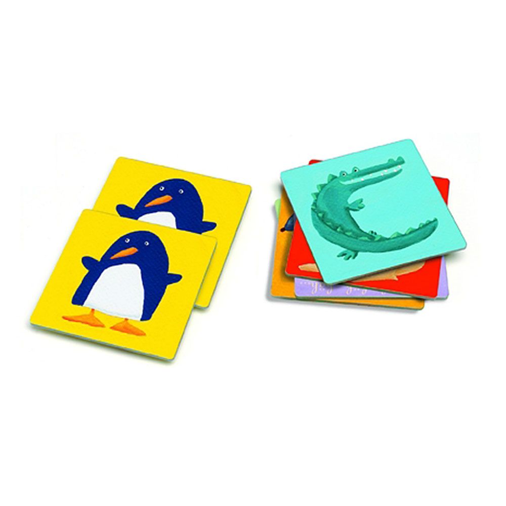 Игра за памет, Цветни животни, 32 части