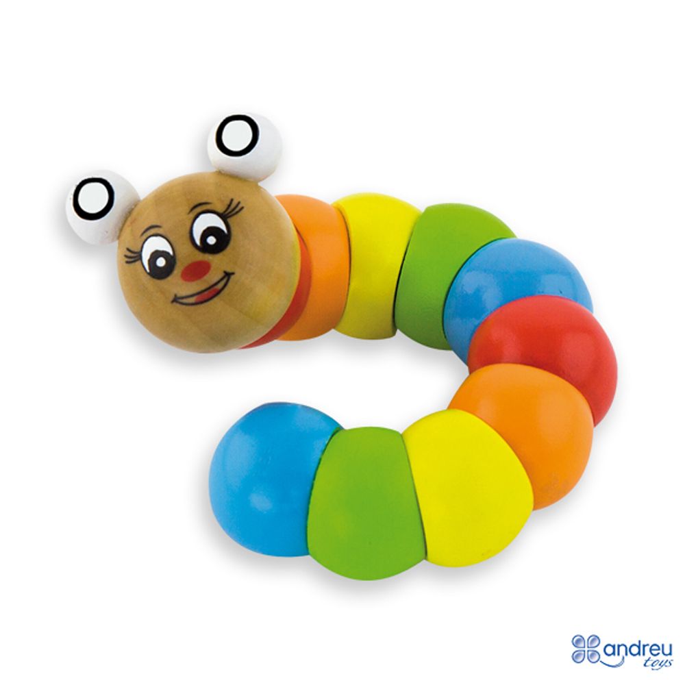 Andreu toys, Дървена усукваща гъсеница