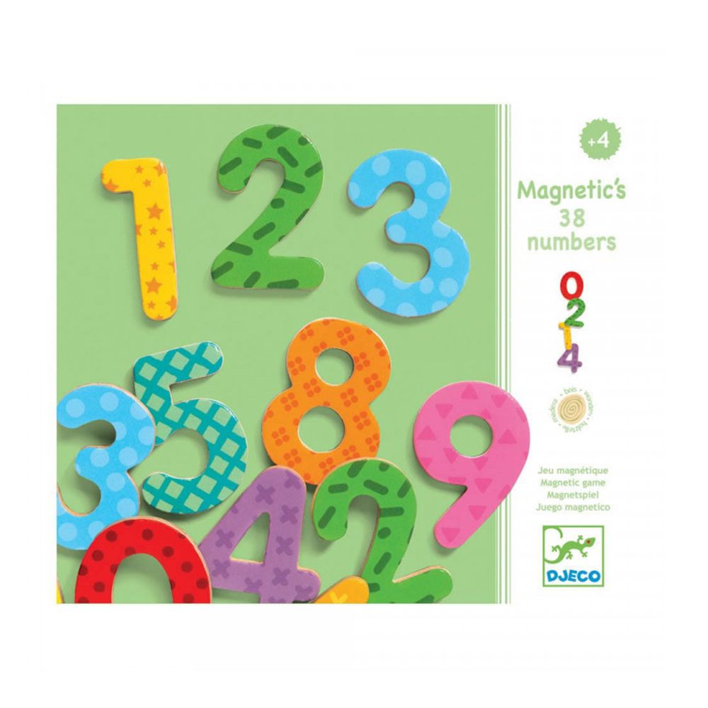 Djeco, Магнитни цифри