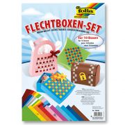 Комплект за тъкане с хартиени ленти