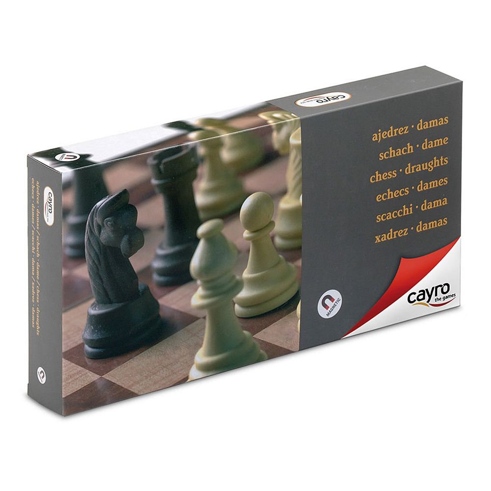 Cayro, Магнитна игра, Шах и дама, голяма, 32 x 32
