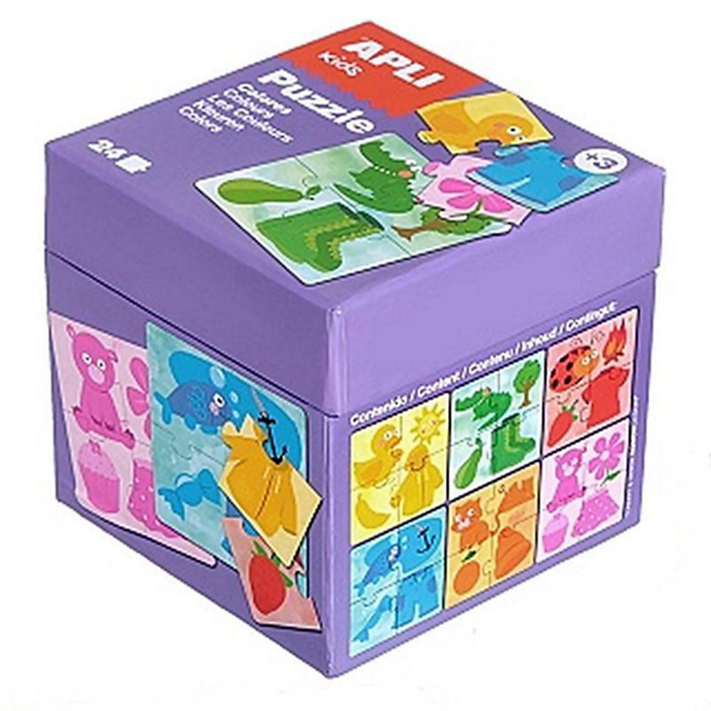 Apli kids, Детски образователен пъзел, Цветовете