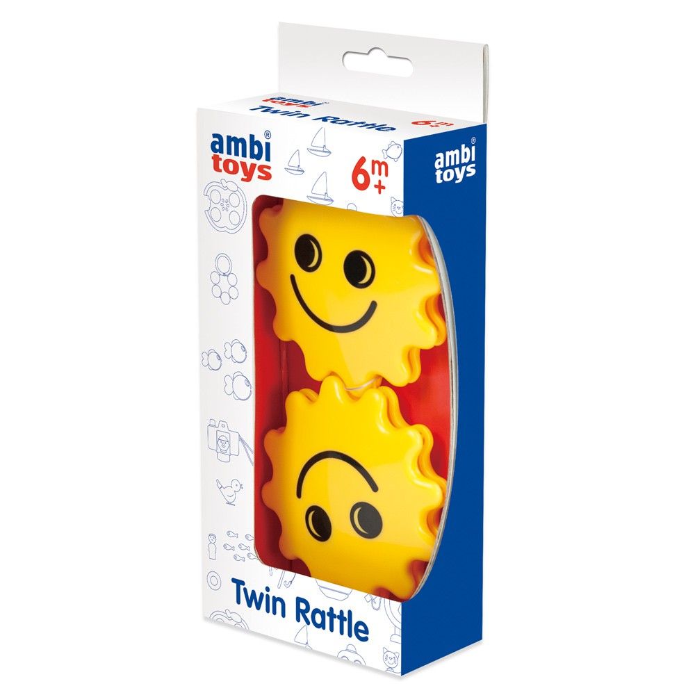 Ambi toys  Бебешка дрънкалка, Слънца