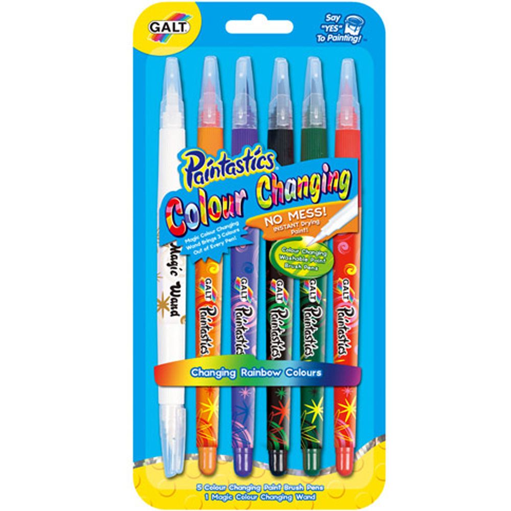 Galt Toys, 5 сменящи цвета си флумастри плюс 1 вълшебен