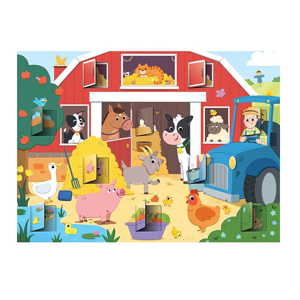 Пъзел с капачета, Кой се крие във фермата