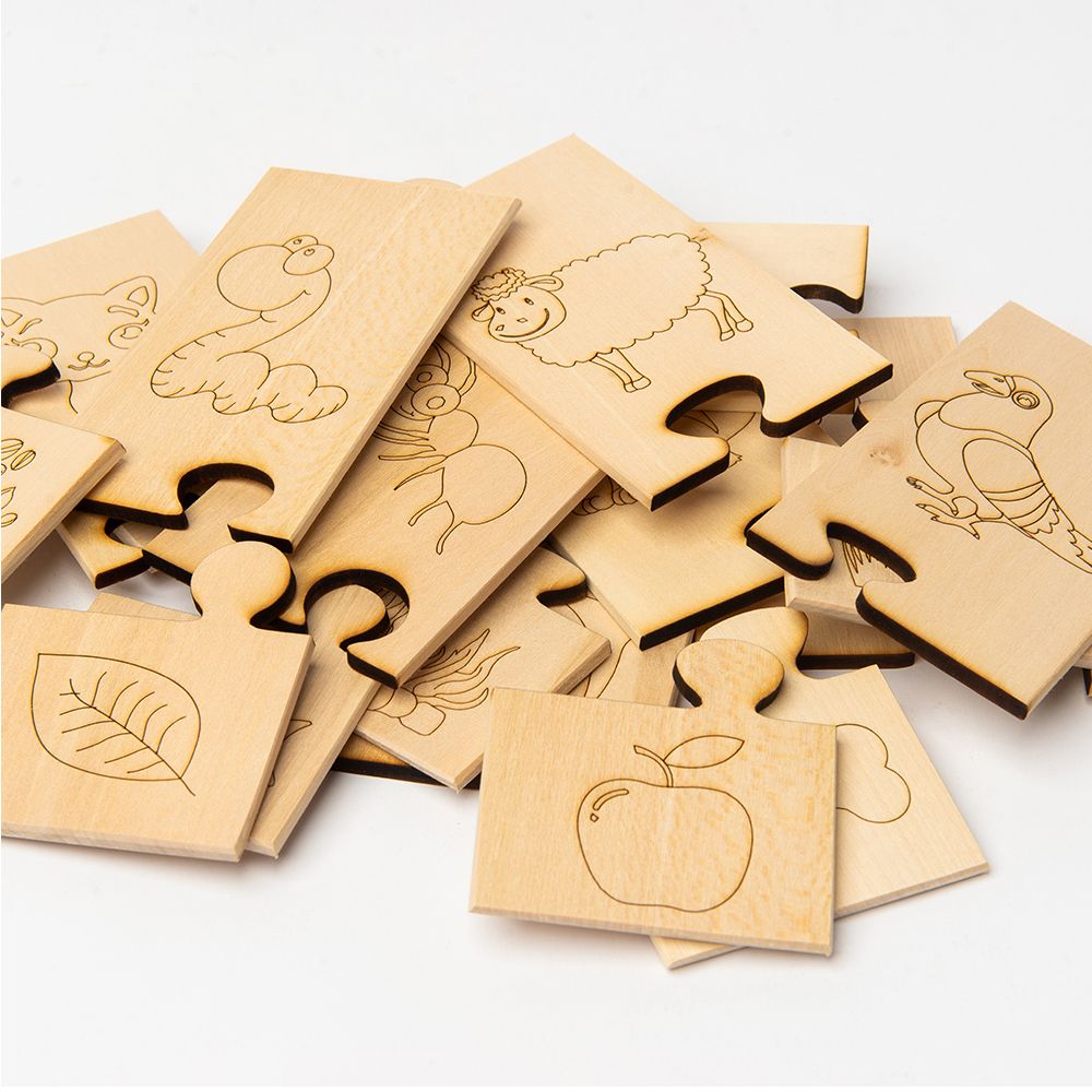 Дървена образователна игра, Какво ядат животните