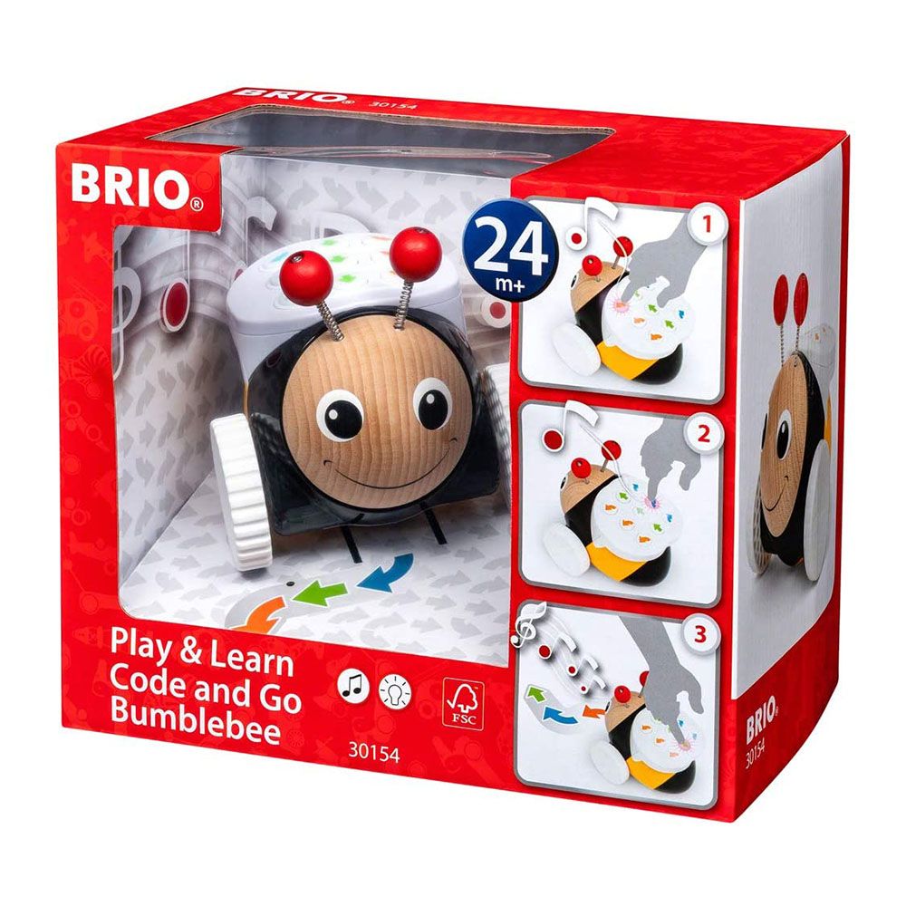 BRIO, Играчка за дърпане, Пчеличка