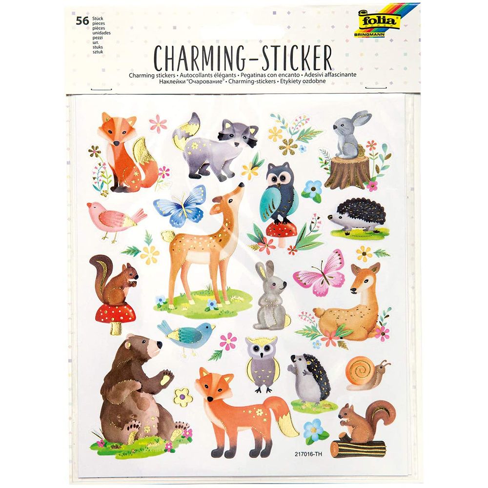 Folia Bringmann, Стикери, Горски свят,  56 бр.