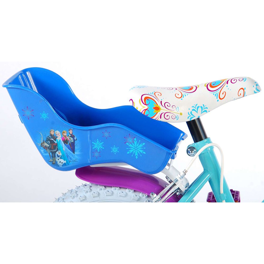 Детски велосипед, Дисни Frozen, с помощни колела, 12 инча