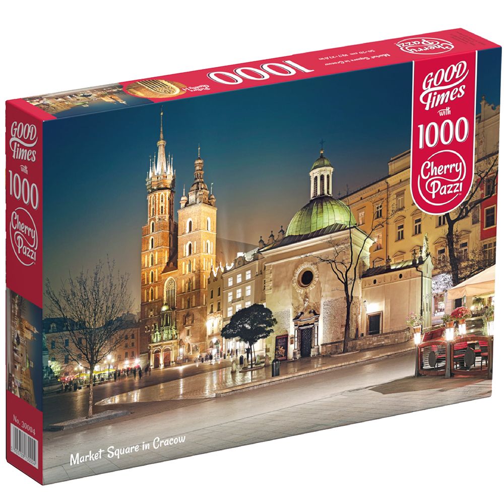 CherryPazzi, Площад в Краков, Полша, пъзел 1000 части
