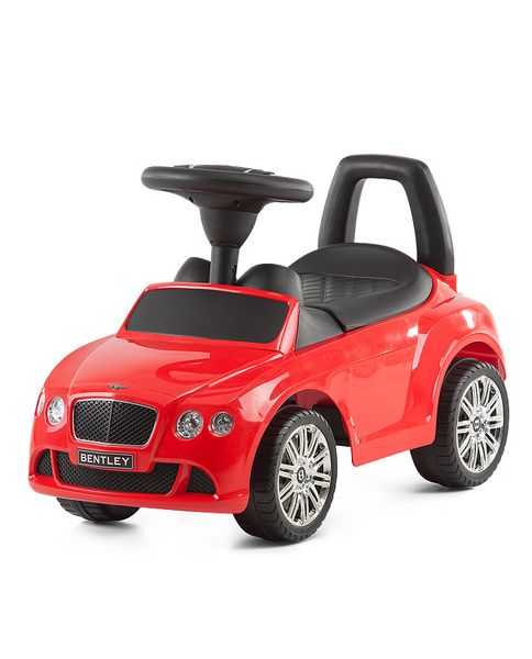Chipolino, Кола за бутане с крачета, Bentley Continental GT, , червена