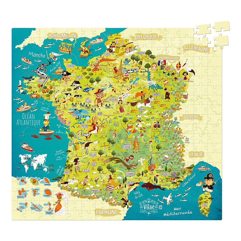 Vilac, Карта на Франция (на френски)