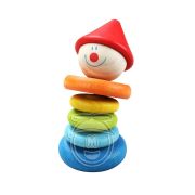 Дървена дрънкалка, Клоун