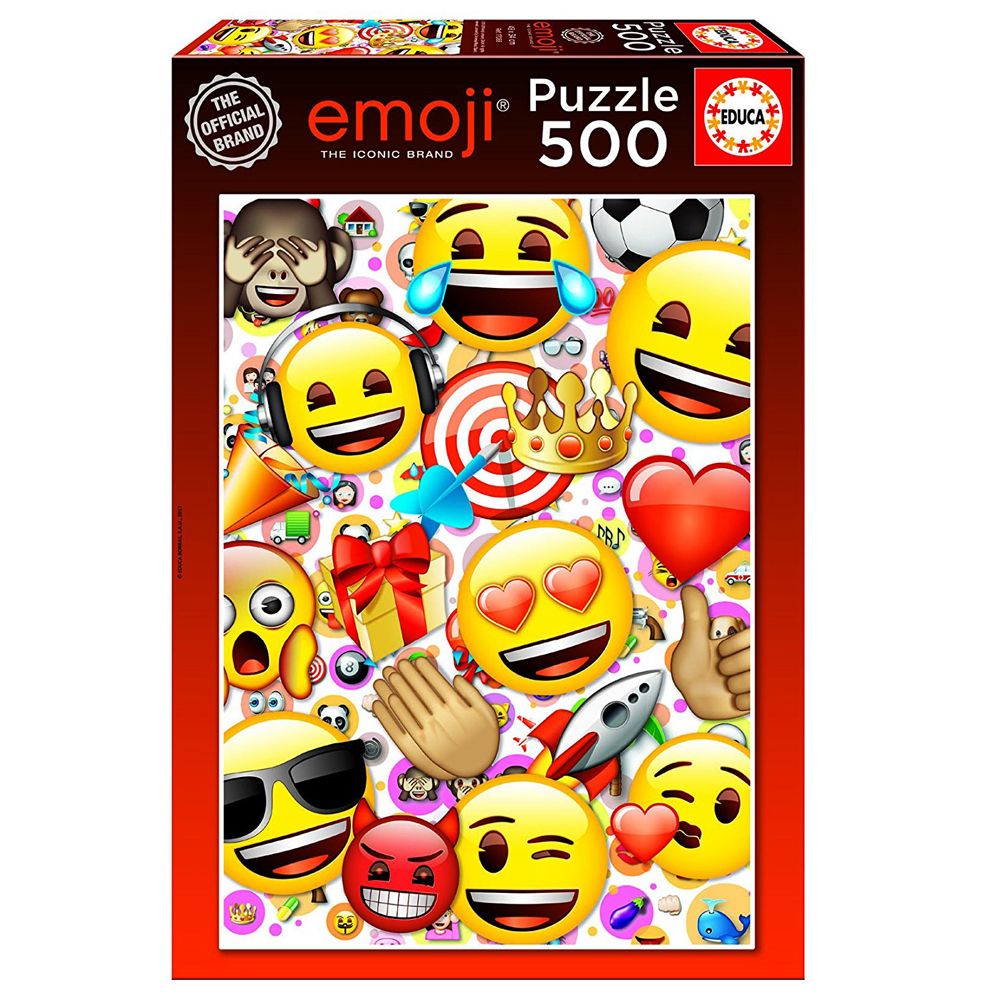 Educa, Емотикони, пъзел 500 части
