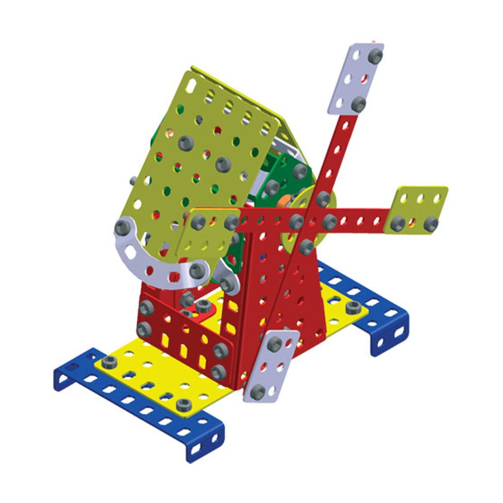 Метален конструктор, Вятърна мелница, 10 в 1, 181 части