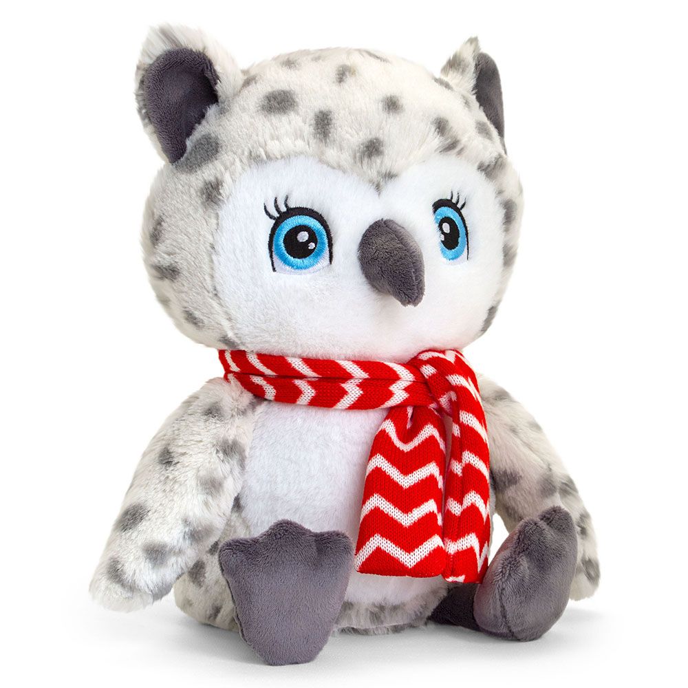 Екологична играчка, Keeleco, Коледни животни със шалче, 25 см