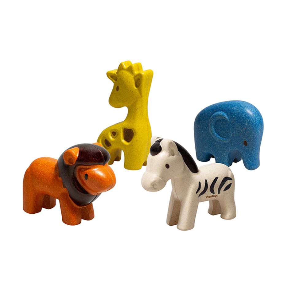 Комплект дървени животни, Сафари в Африка