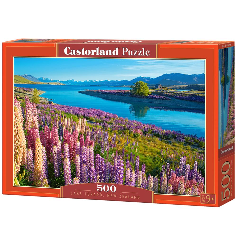 Castorland, Езерото Текапо, Нова Зеландия, пъзел 500 части