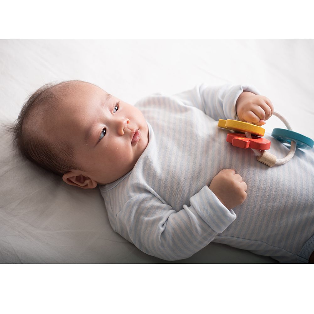 Дървена дрънкалка, Бебешки ключета