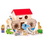 Ноев ковчег - дървен сортер-кораб с животни