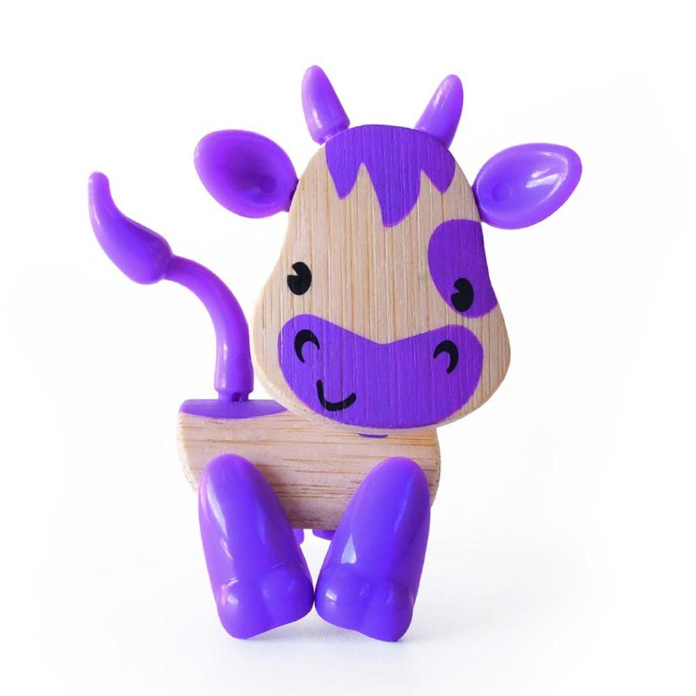Hape, Мини фигурка от бамбук, Крава