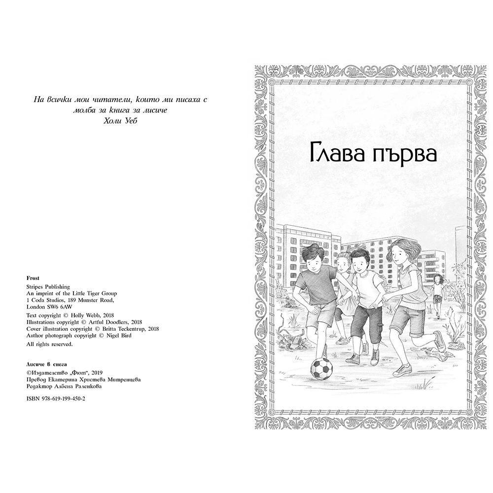 Лисиче в снега