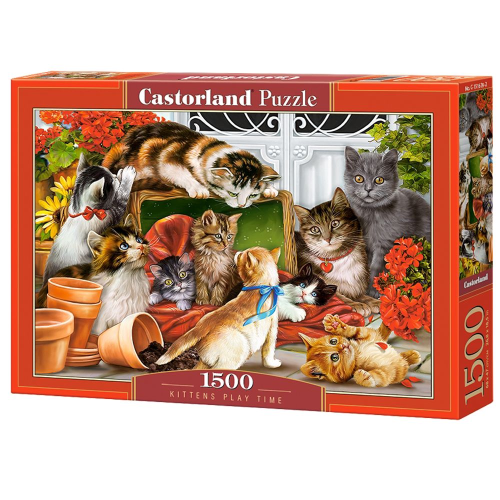 Castorland, Време за игра, пъзел 1500 части
