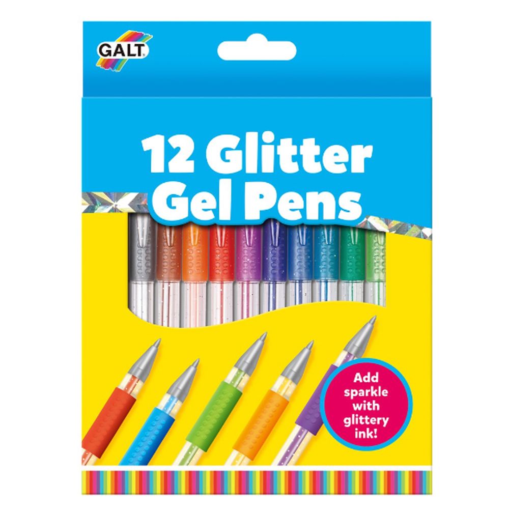 Galt Toys, 12 блестящи гел химикалки