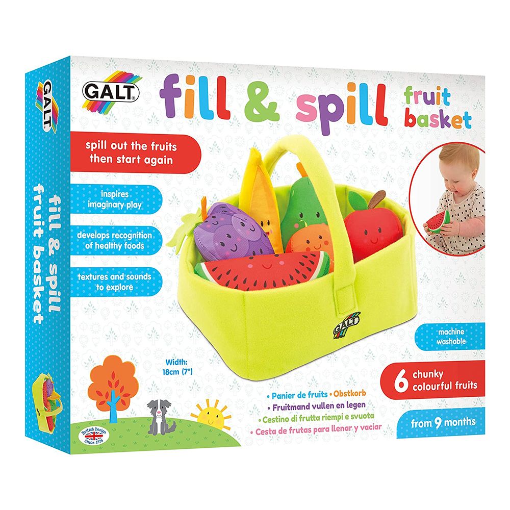 Galt Toys, Бебешка кошница с плодове